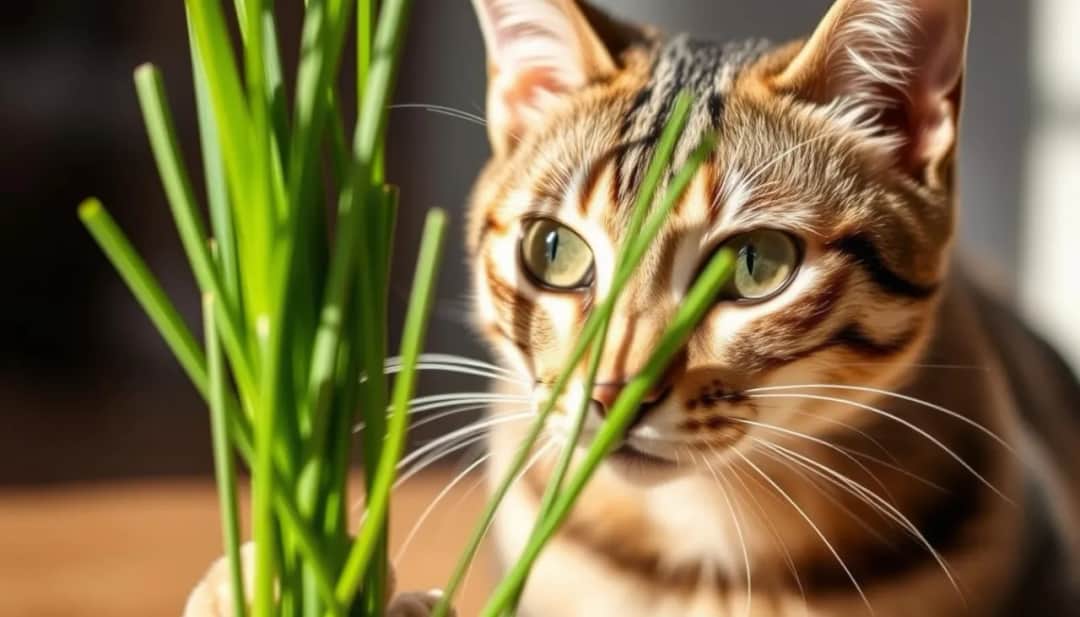 Szczypiorek dla kota: Trujący! Objawy zatrucia i pierwsza pomoc